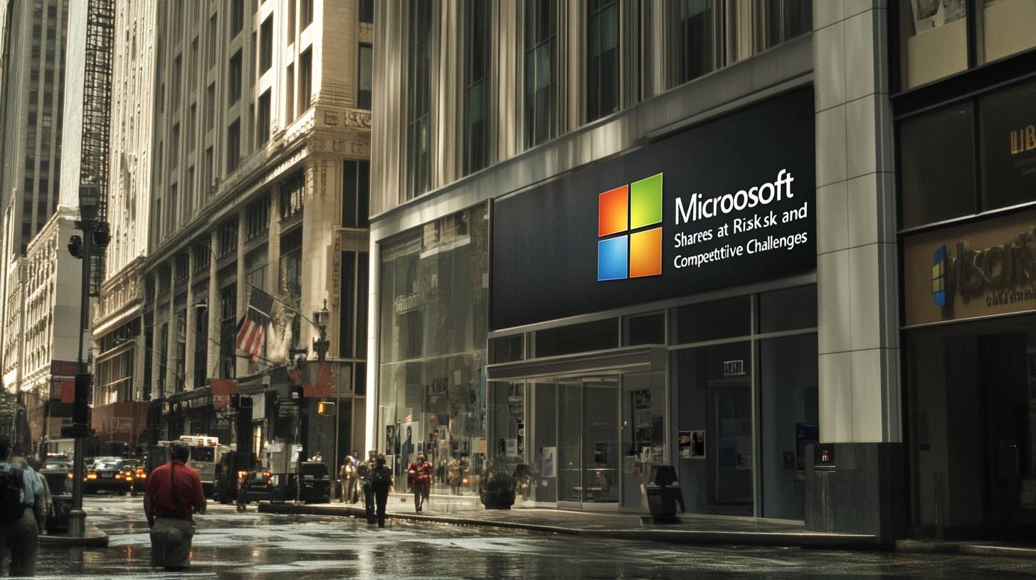 “Microsoft Stock Faces Potential Drop Due to Economic and Competitive Pressures”