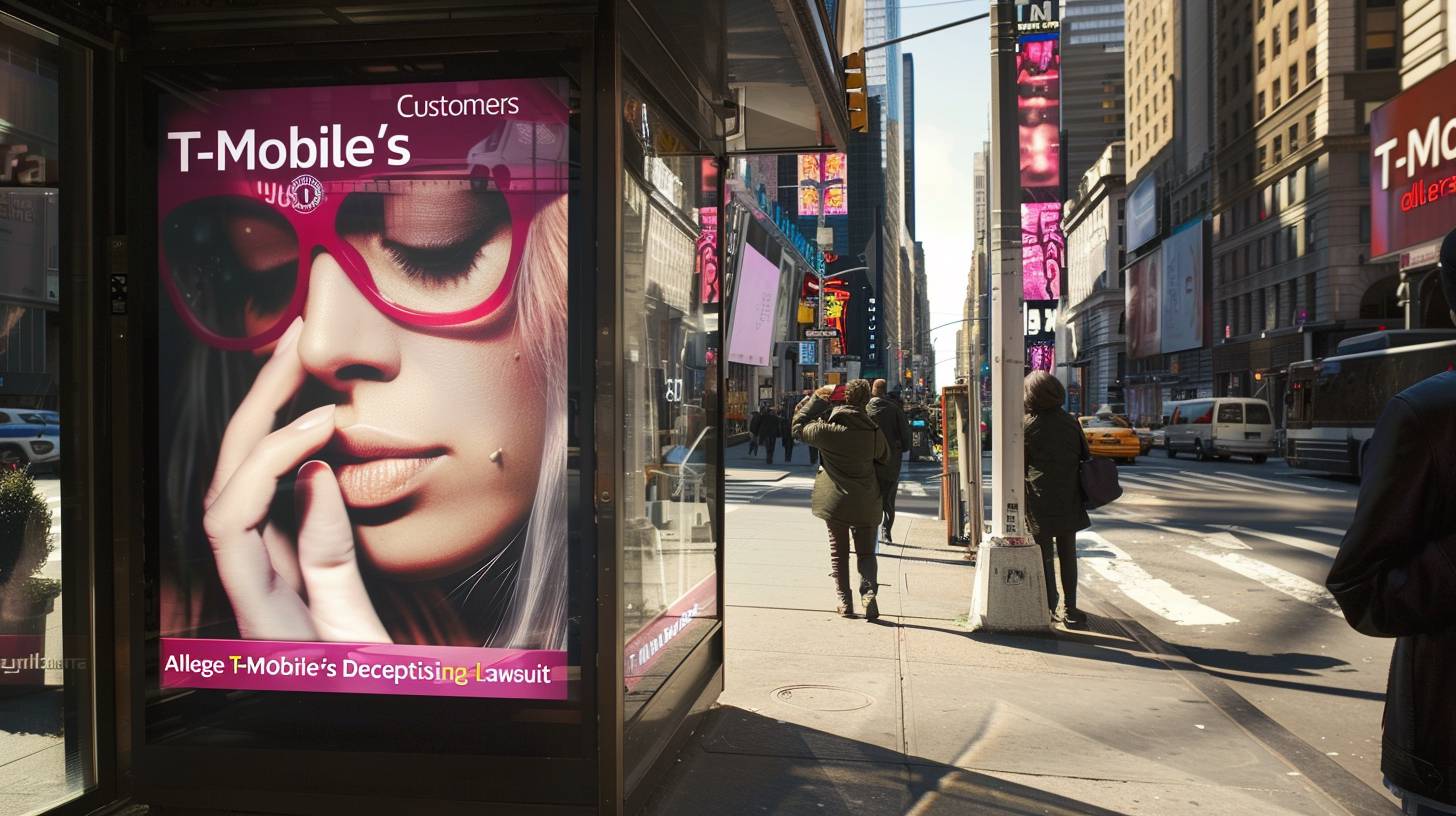 “Customers Claim T-Mobile’s Misleading Advertising in Legal Action”