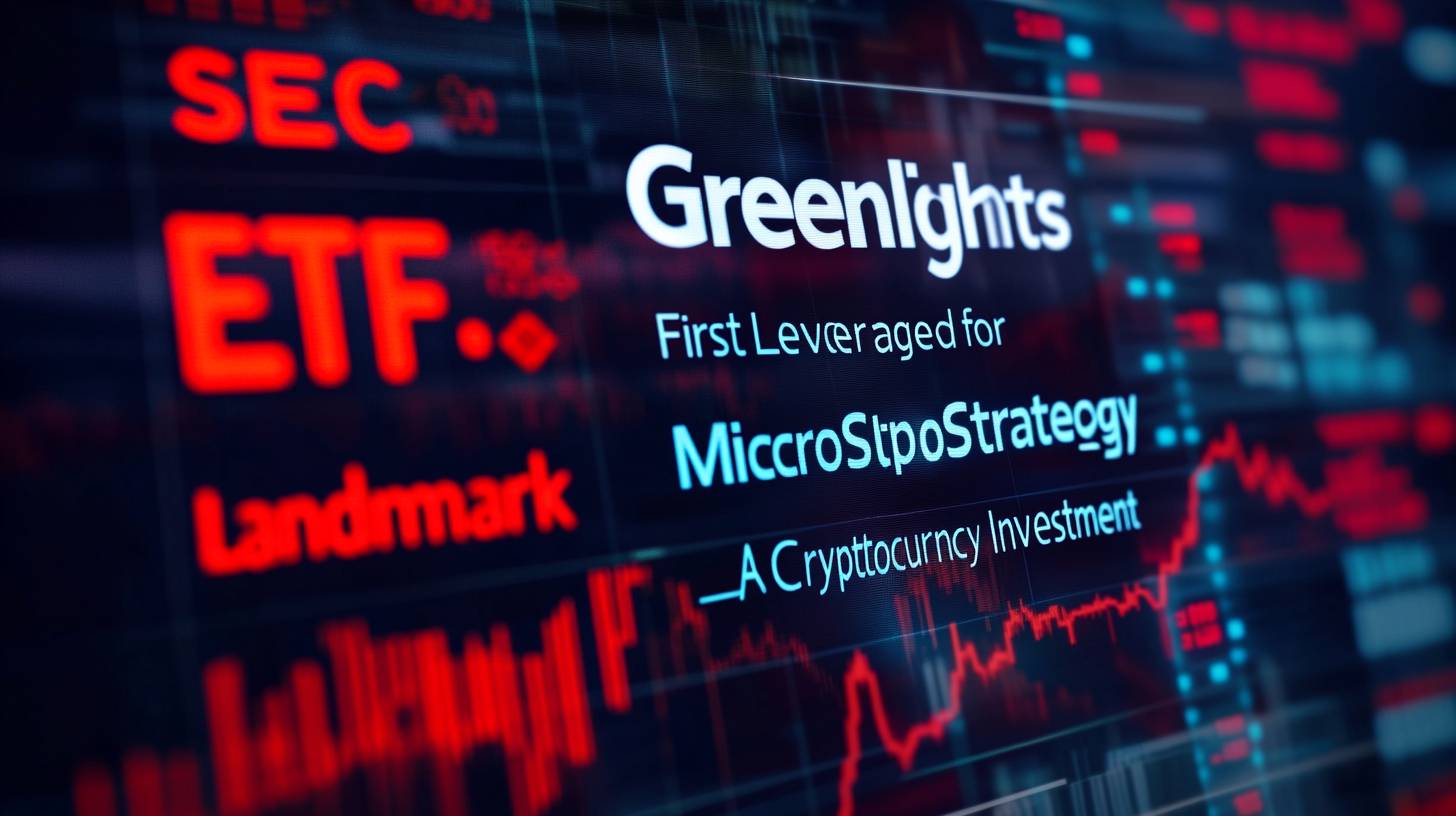 “SEC Approves First Leveraged MicroStrategy ETF: A Milestone for Cryptocurrency Investment”