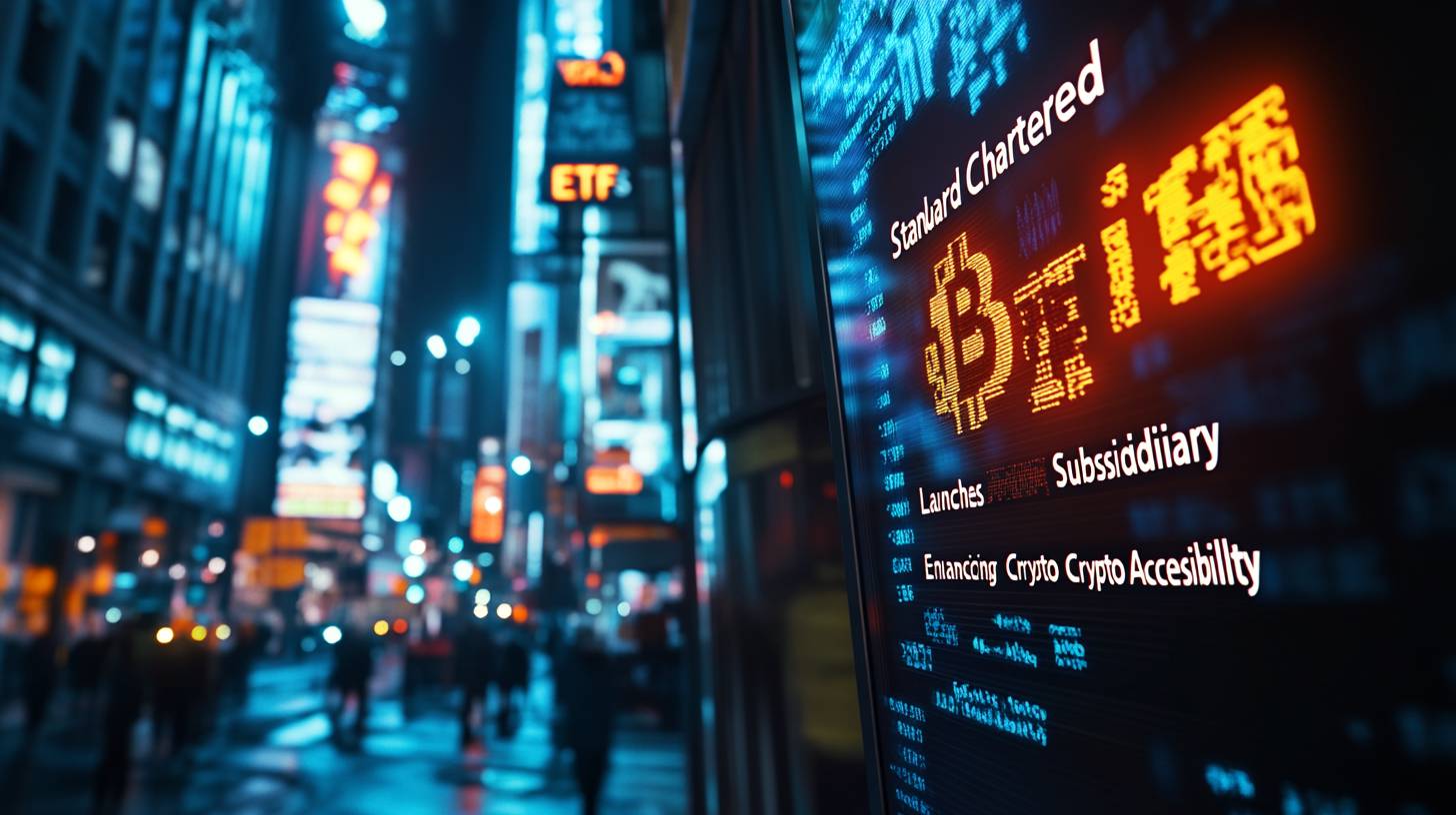 “Standard Chartered’s Subsidiary Initiates Bitcoin ETFs Trading, Boosting Crypto Accessibility”