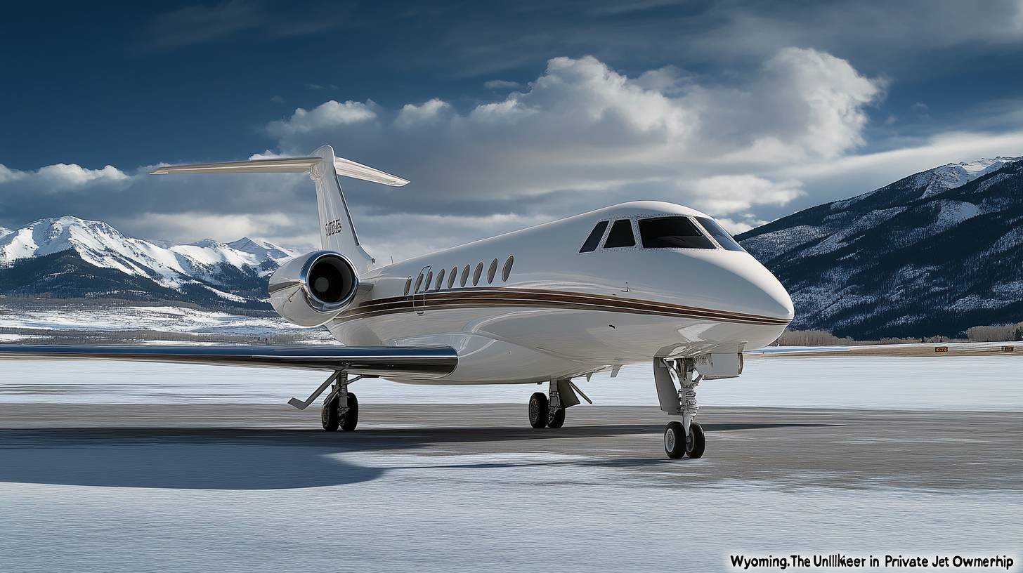 “Wyoming: The Unexpected Front-Runner in Private Jet Possession”