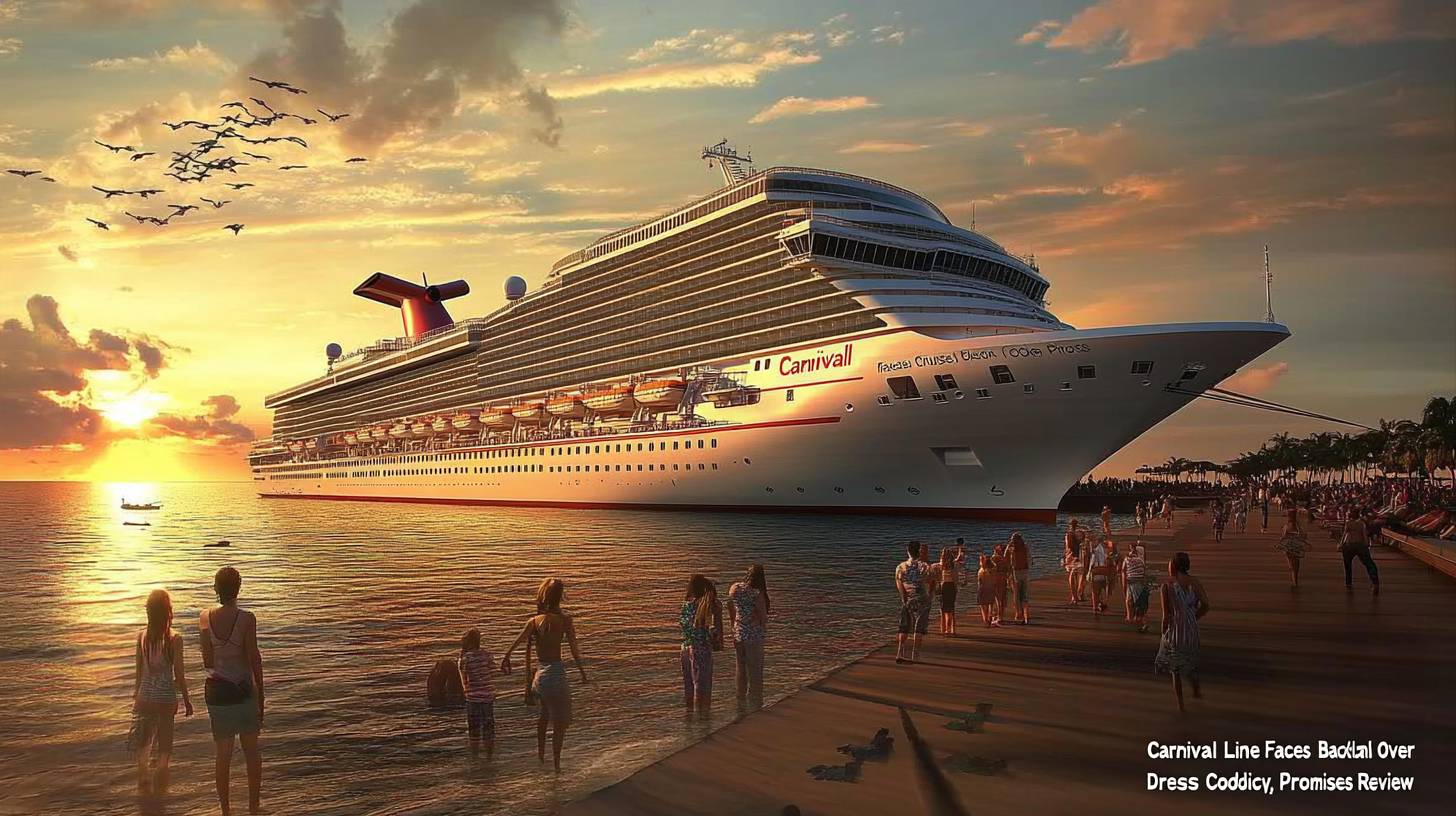 Carnival Cruise Line Faces Backlash Over Dress Code Policy, Promises Review