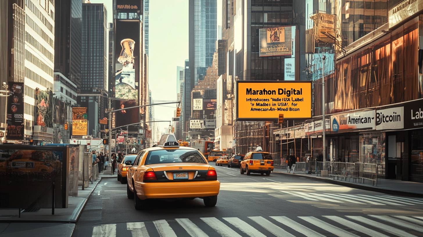 “Marathon Digital Unveils ‘Made in USA’ Tag for Bitcoin Mined in America”