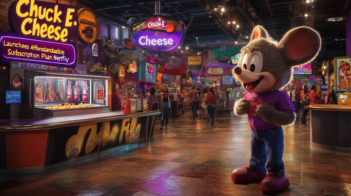 Chuck E. Cheese Launches Affordable Subscription Plan Cheaper Than Netflix for Family Fun