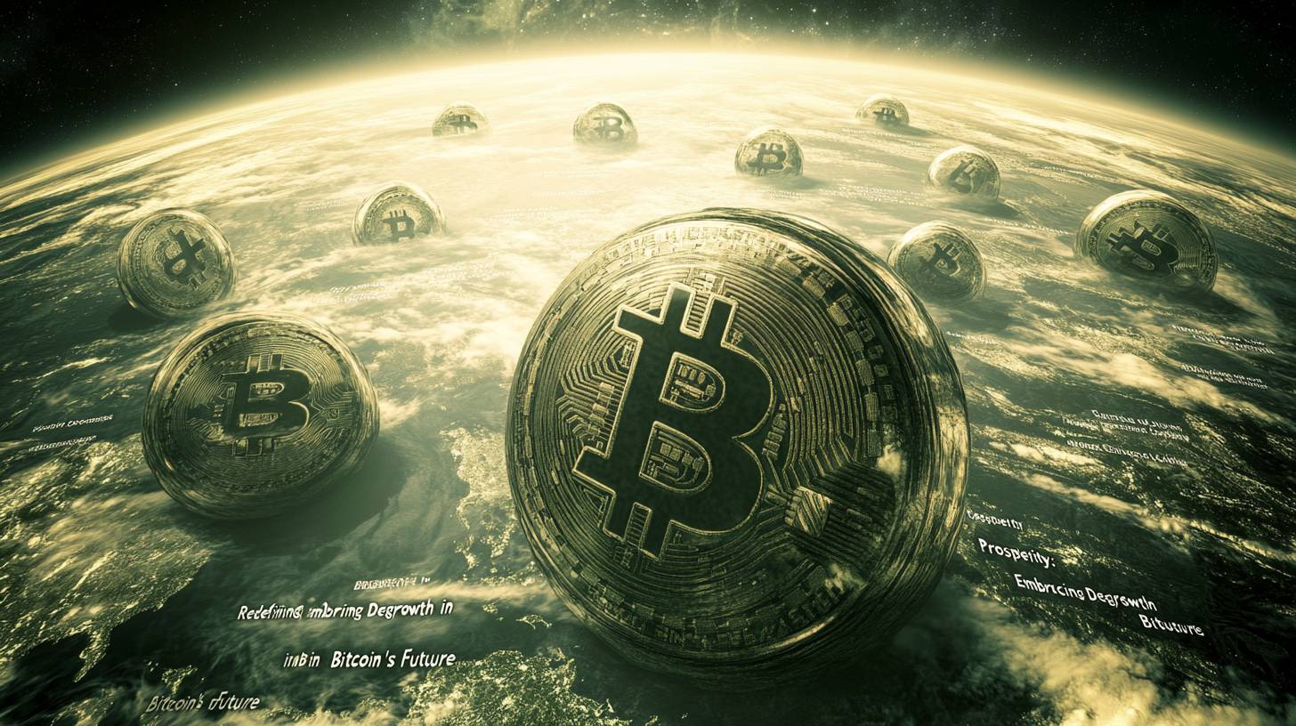 “Rethinking Prosperity: Adopting Degrowth in the Future of Bitcoin”