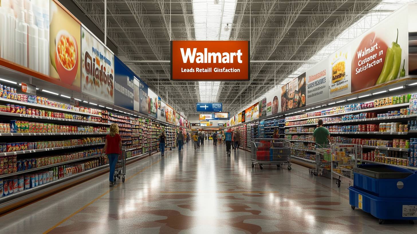 Walmart Leads Retail Giants in Customer Satisfaction