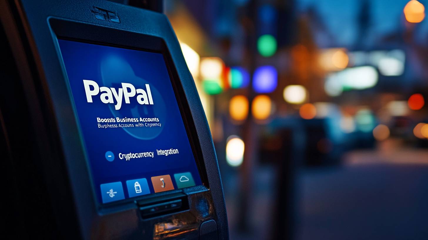 PayPal Boosts Business Accounts with Cryptocurrency Integration