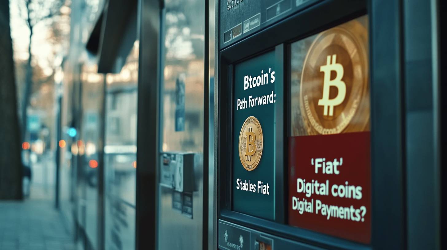 “Bitcoin’s Future Course: Is ‘Fiatless Fiat’ Capable of Competing with Stablecoins in Digital Transactions?”