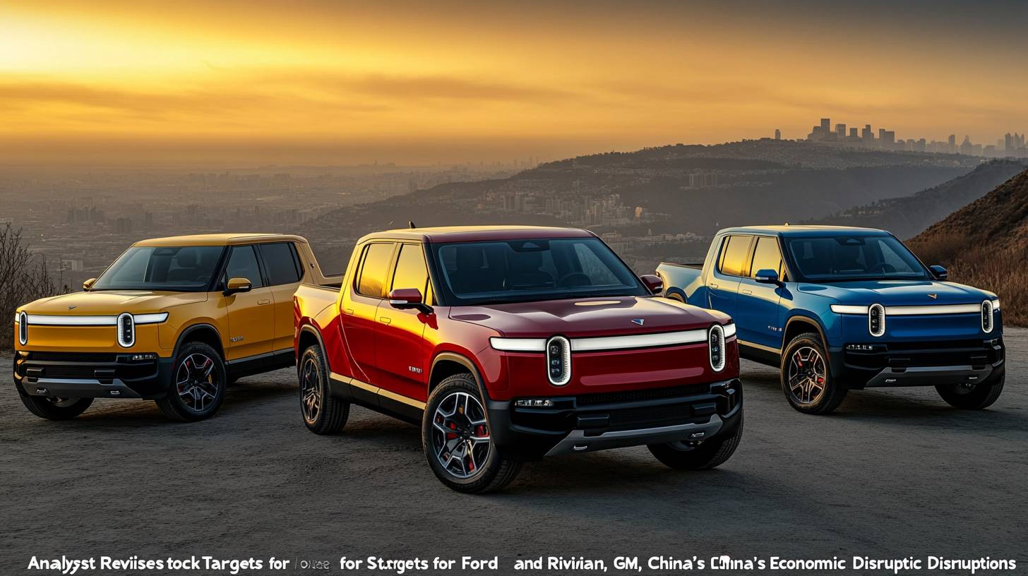 Analyst Revises Stock Targets for Ford, GM, and Rivian Due to China&rsquo;s Economic Disruptions