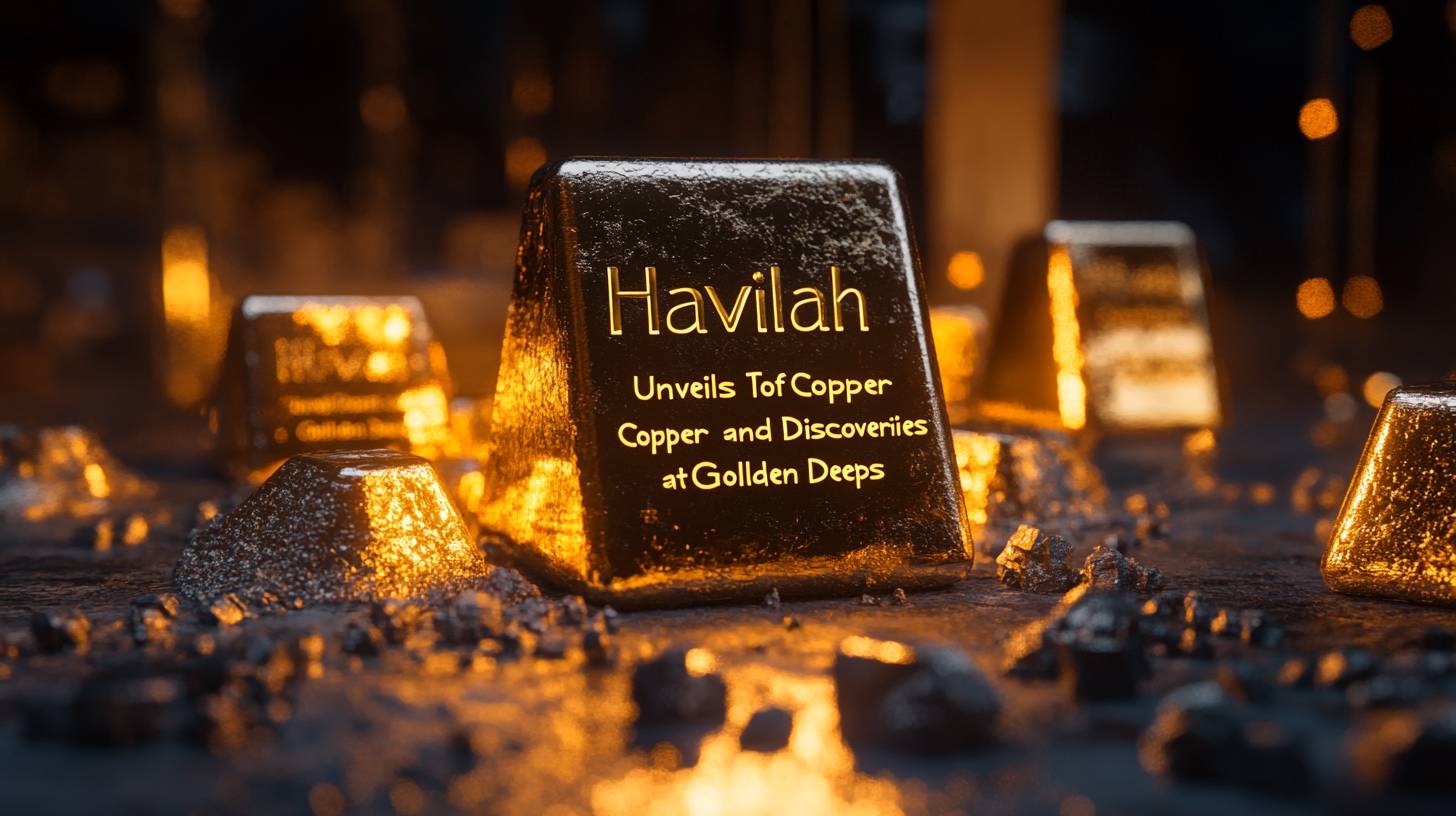 Havilah Unveils Trio of Copper and Zinc Sulphide Discoveries at Golden Deeps