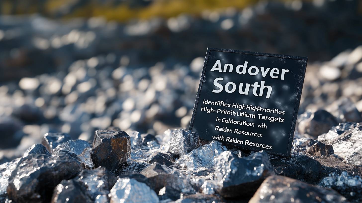 Andover South Identifies High-Priority Lithium Targets in Collaboration with Raiden Resources