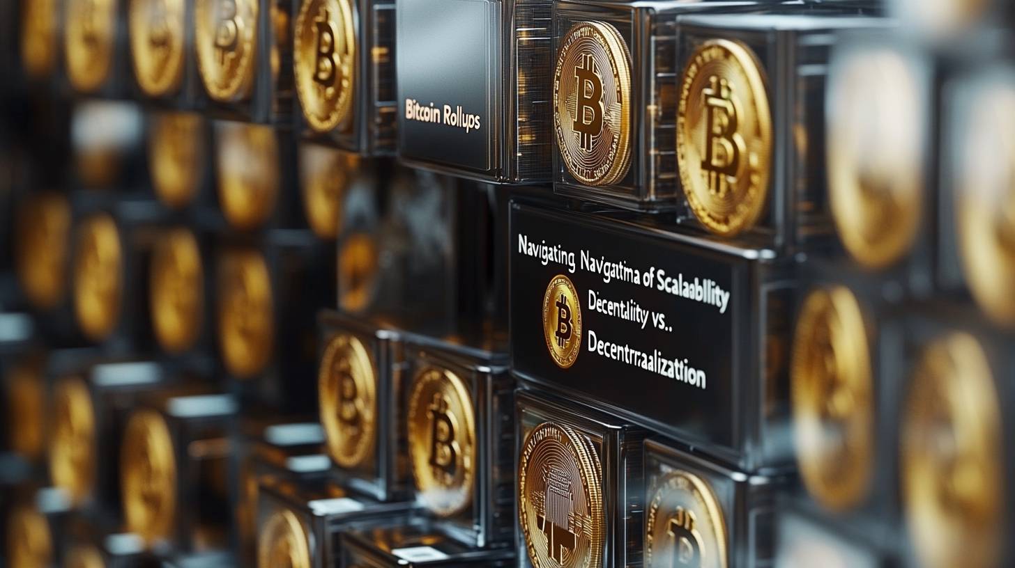 “Bitcoin Rollups: Exploring the Challenge of Scalability Versus Decentralization”