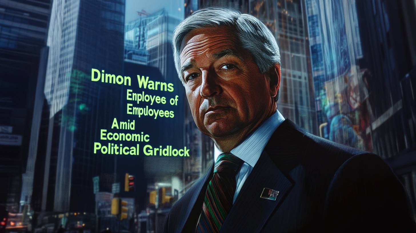 Dimon Warns Federal Employees of Economic Risks Amid Political Gridlock