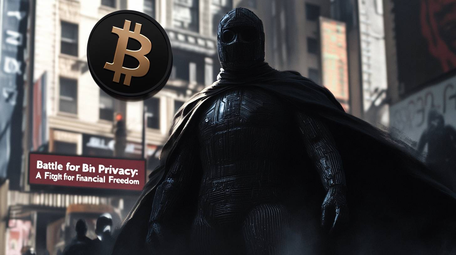 “Struggle for Bitcoin Anonymity: A Quest for Economic Liberty”