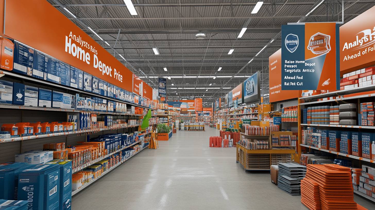 “Analysts Increase Home Depot Price Objectives Prior to Expected Fed Rate Reduction”