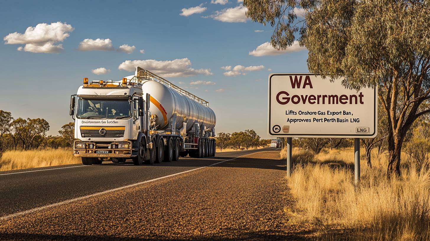 WA Government Lifts Onshore Gas Export Ban, Approves Perth Basin LNG