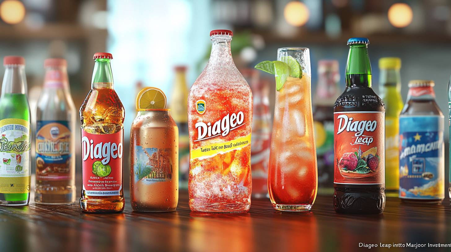 Diageo Takes Bold Leap into Non-Alcoholic Beverages with Major Investment