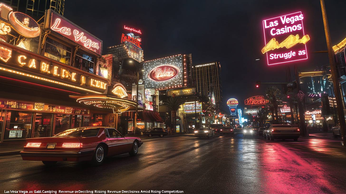 Las Vegas Strip Casinos Struggle as Gambling Revenue Declines Amid Rising Competition