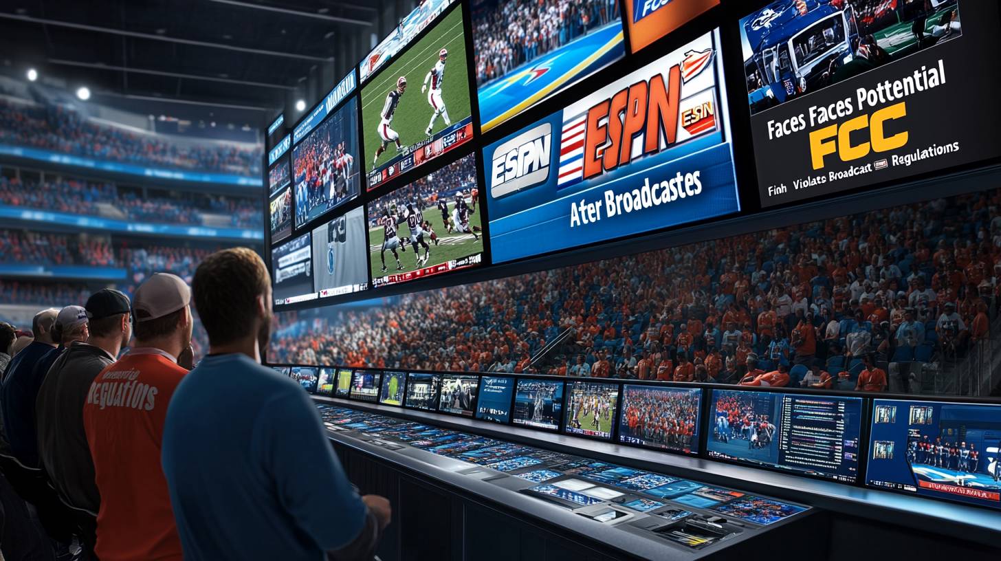 ESPN Faces Possible FCC Penalty Following Broadcast Error Breaching Regulations