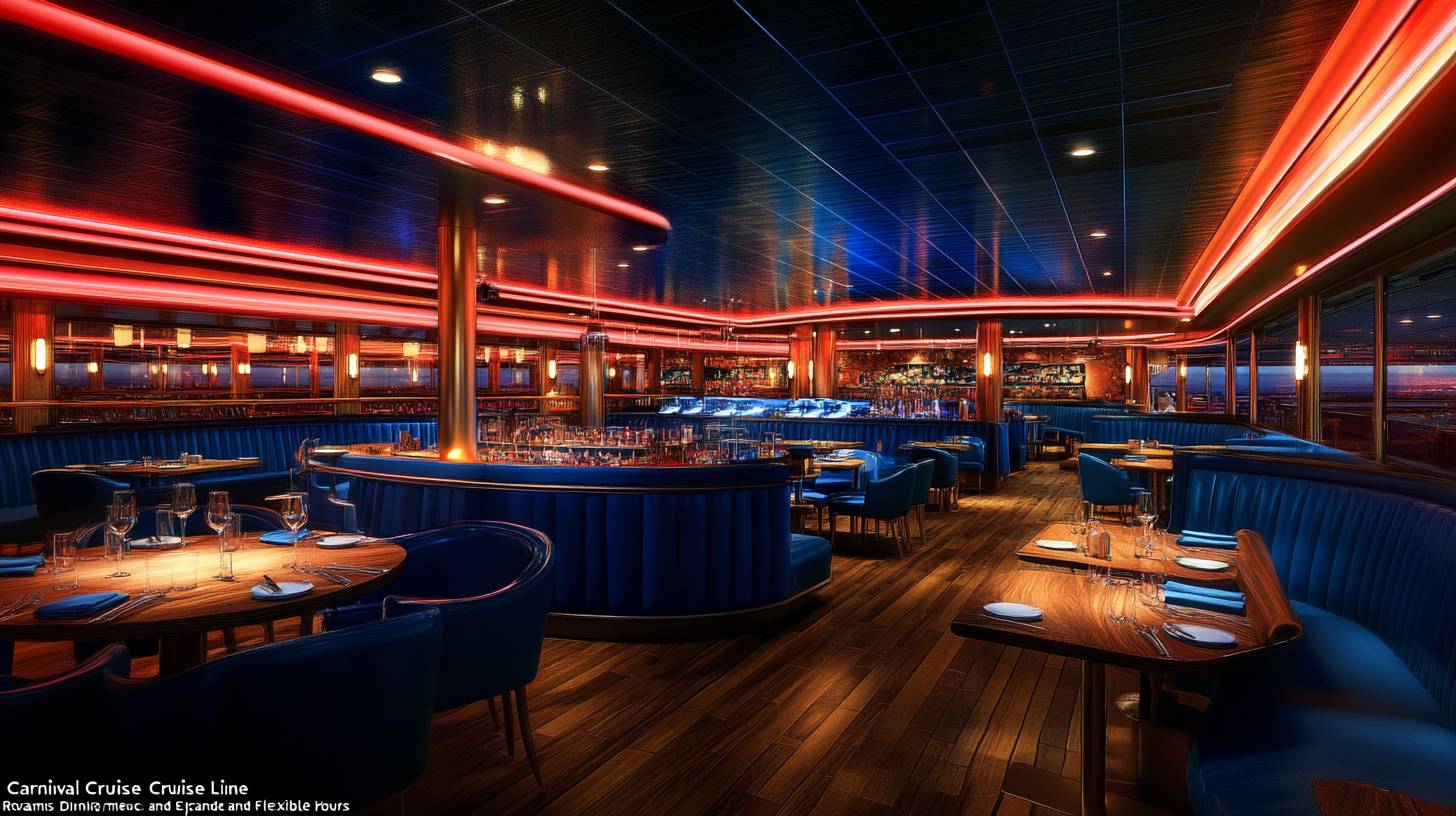 Carnival Cruise Line Revamps Dining Experience with Expanded Menu and Flexible Hours