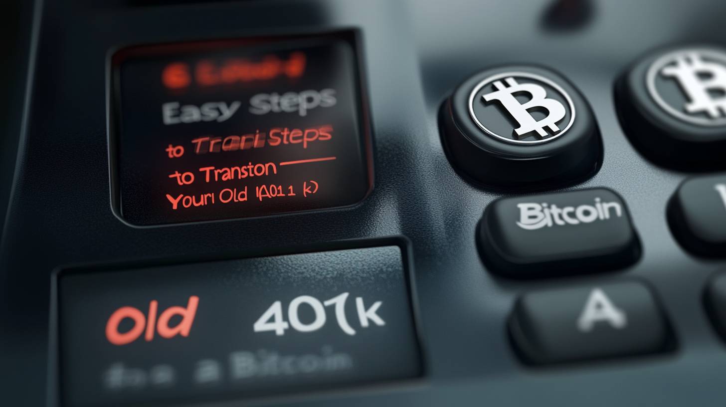 “6 Simple Steps to Convert Your Old 401(k) into a Bitcoin IRA”