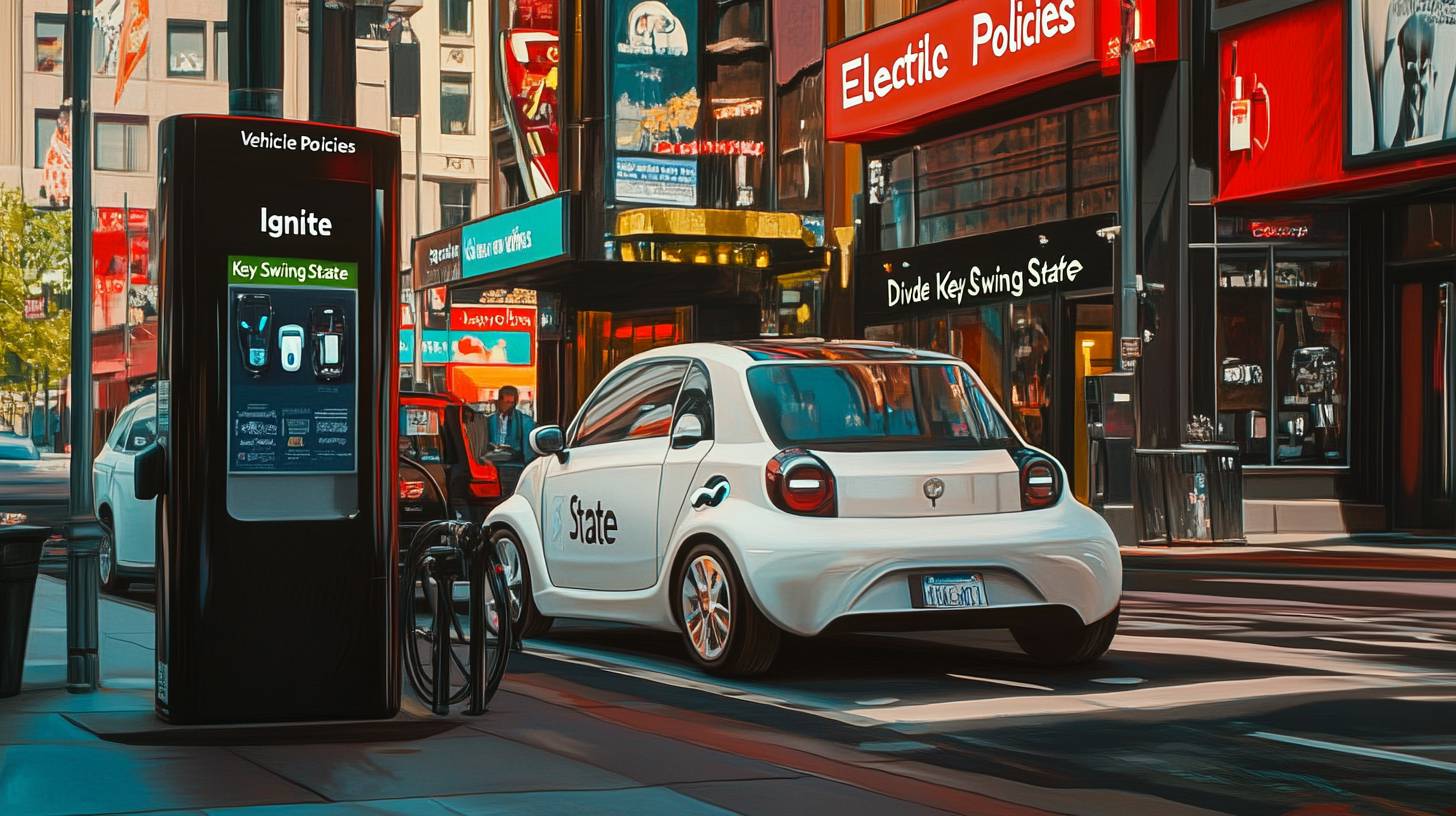 “Electric Vehicle Regulations Spark Voter Split in Crucial Swing State”