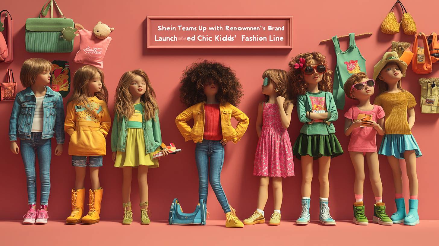 “Shein Collaborates with Well-Known Children’s Brand to Debut Stylish Kids’ Fashion Collection”