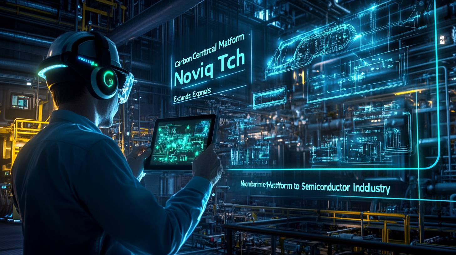 “NoviqTech Broadens Carbon Central Monitoring Platform for Semiconductor Sector”