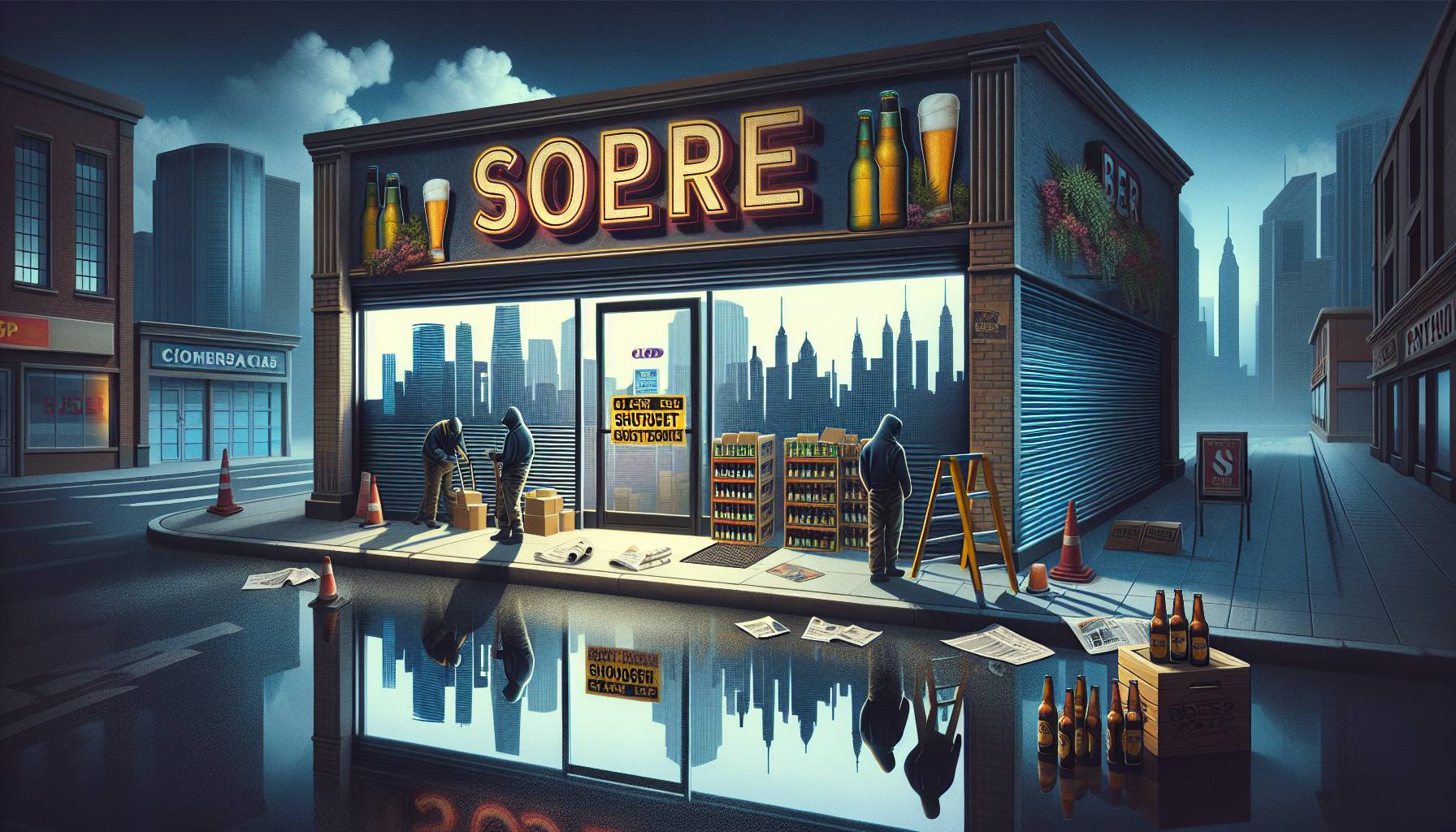 “Beer Retail Leader Shuts Down Additional Locations During Industry Shift”