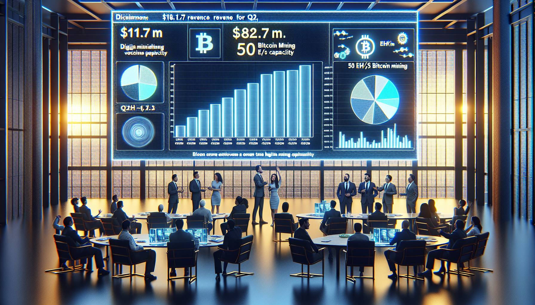 “CleanSpark Announces $181.7M Revenue for Q2, Aims for 50 EH/s Bitcoin Mining Capability”